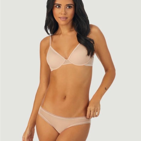 NWT On Gossamer Women's Mesh Half Cup Demi Bra 34D - Picture 3 of 9